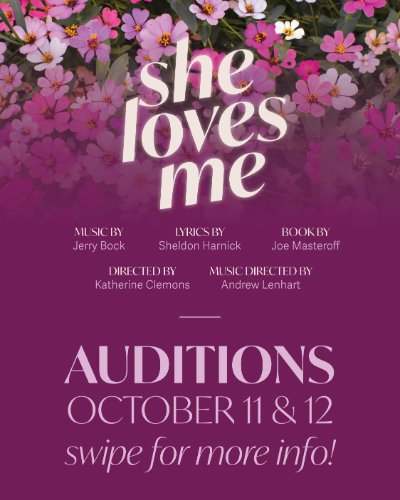 AUDITIONS for SHE LOVES ME (Open to all GVSU Students)